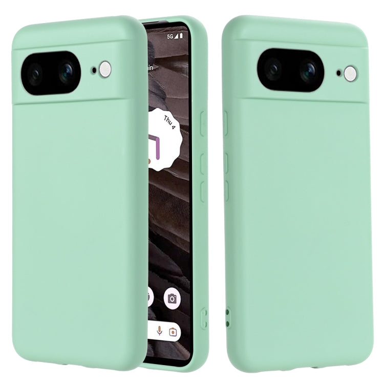 For Google Pixel 8 Pro Pure Colour Liquid Silicone Shockproof Phone Case