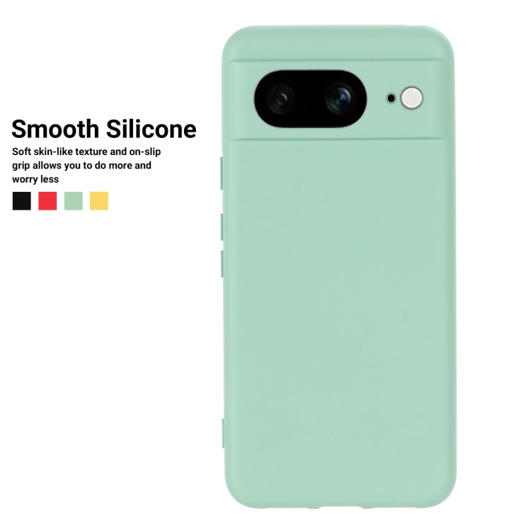 For Google Pixel 8 Pro Pure Colour Liquid Silicone Shockproof Phone Case