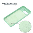Solid Color Liquid Silicone Dropproof Full Coverage Phone Case, For Google Pixel 8