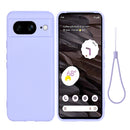 Solid Color Liquid Silicone Dropproof Full Coverage Phone Case, For Google Pixel 8