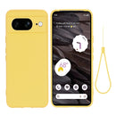 Solid Color Liquid Silicone Dropproof Full Coverage Phone Case, For Google Pixel 8