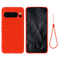 For Google Pixel 8 Pro Pure Colour Liquid Silicone Shockproof Phone Case