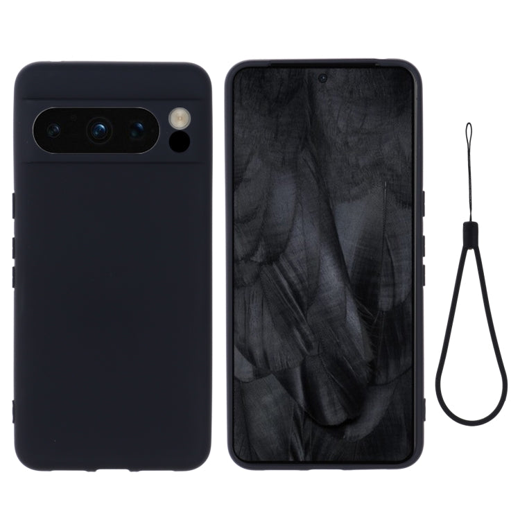 For Google Pixel 8 Pure Colour Liquid Silicone Shockproof Phone Case