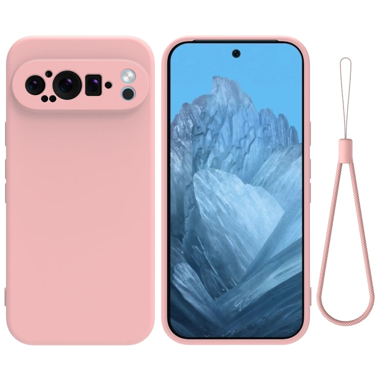 For Google Pixel 8 Pure Colour Liquid Silicone Shockproof Phone Case