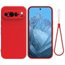 For Google Pixel 8A Pixel Pure Colour Liquid Silicone Shockproof Phone Case