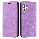 For Samsung Galaxy A13 4G/5G Embossed Leather Wallet Phone Case