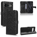 For Google Pixel 9 Pro XL Honeycomb Dot Texture Leather Phone Case