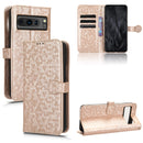 For Google Pixel 9 Pro XL Honeycomb Dot Texture Leather Phone Case