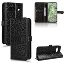 For Google Pixel 9 Pro XL Honeycomb Dot Texture Leather Phone Case