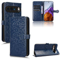 For Google Pixel 9 Pro Honeycomb Dot Texture Leather Phone Case