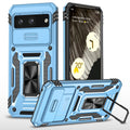 For Google Pixel 8 Armour PC + TPU Camera Shield Phone Case