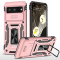 For Google Pixel 8 Armour PC + TPU Camera Shield Phone Case