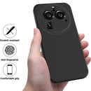 Solid Color Liquid Silicone Dropproof Full Coverage Phone Case, For OPPO Find X6 Pro, For OPPO Reno8 4G