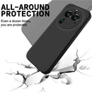 Solid Color Liquid Silicone Dropproof Full Coverage Phone Case, For OPPO Find X6 Pro, For OPPO Reno8 4G