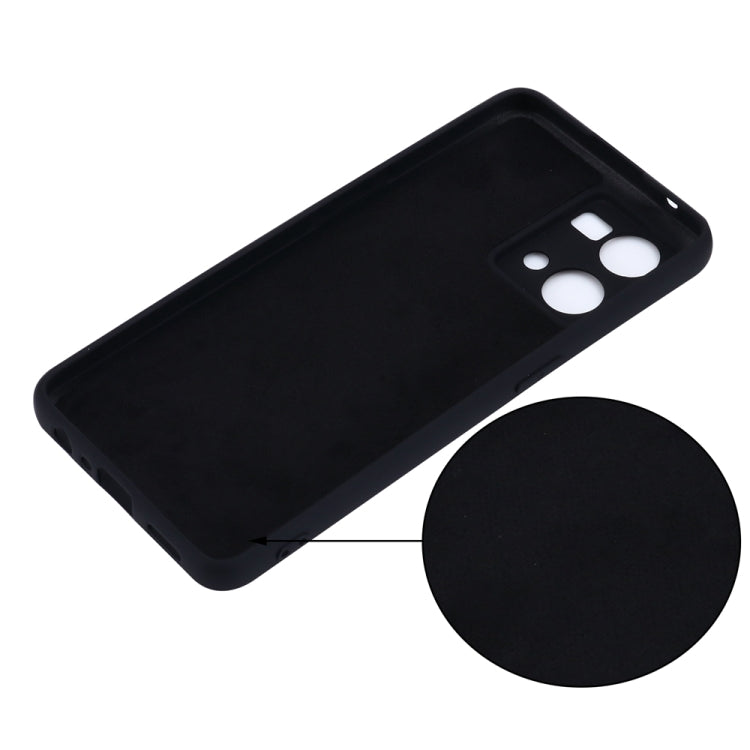 Solid Color Liquid Silicone Dropproof Full Coverage Phone Case, For OPPO Reno8 4G, For OPPO A79