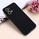 Solid Color Liquid Silicone Dropproof Full Coverage Phone Case