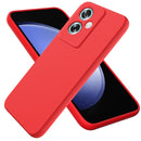Solid Color Liquid Silicone Dropproof Full Coverage Phone Case