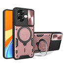 CD Texture Sliding Camshield Magnetic Holder Phone Case, For OPPO A79 5G Global