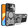 CD Texture Sliding Camshield Magnetic Holder Phone Case, For OPPO A79 5G Global