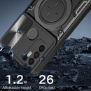 CD Texture Sliding Camshield Magnetic Holder Phone Case, For OPPO A53 4G, For OPPO A9 2020 / A5 2020 / A11x, For OPPO A79 5G Global