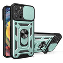 For iPhone 16 Pro Sliding Camera Cover Design TPU+PC Phone Case