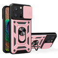 For iPhone 16 Pro Sliding Camera Cover Design TPU+PC Phone Case