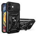 For iPhone 16 Plus Sliding Camera Cover Design TPU+PC Phone Case