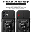 Sliding Camera Cover Design TPU+PC Phone Case, For iPhone 16 Plus, For iPhone 16, For iPhone 15 Pro