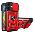 For iPhone 16 Plus Sliding Camera Cover Design TPU+PC Phone Case