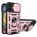 Sliding Camera Cover Design TPU+PC Phone Case, For iPhone 16 Plus, For iPhone 16, For iPhone 15 Pro