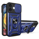 Sliding Camera Cover Design TPU+PC Phone Case, For iPhone 16 Plus, For iPhone 16, For iPhone 15 Pro