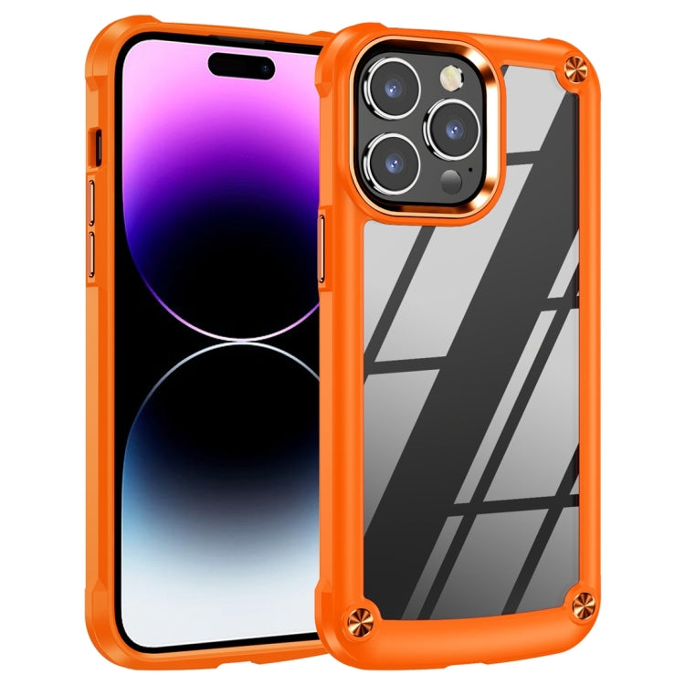 For iPhone 16 Pro Max TPU + PC Lens Protection Phone Case