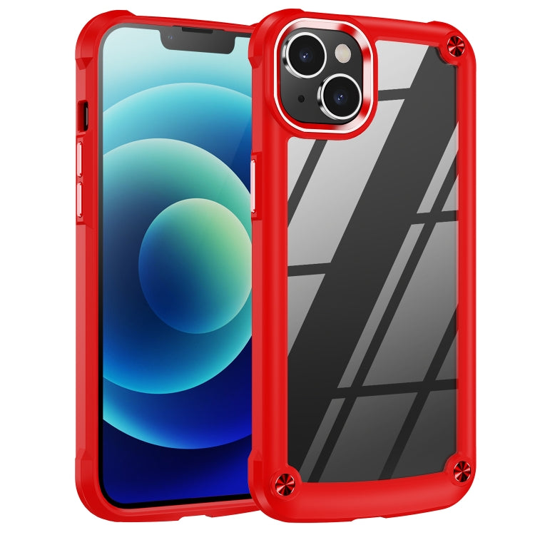 For iPhone 15 Pro TPU + PC Lens Protection Phone Case