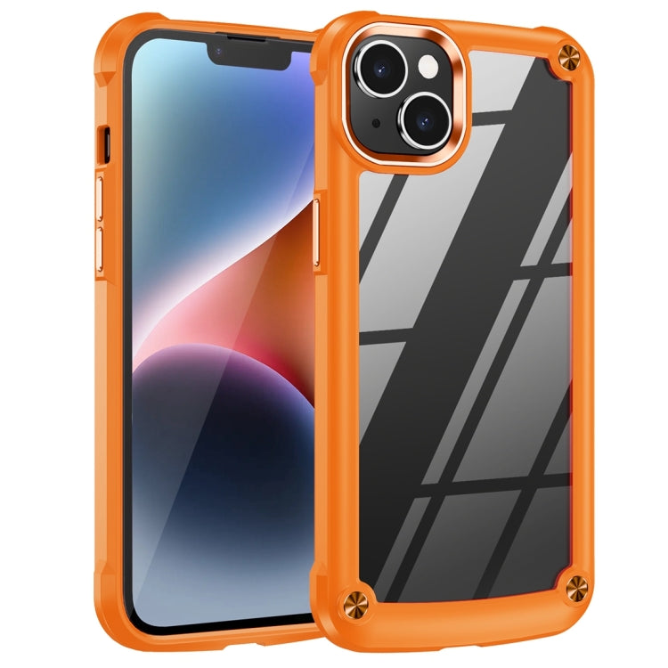 For iPhone 15 Pro TPU + PC Lens Protection Phone Case