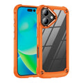 For iPhone 16 Plus TPU + PC Lens Protection Phone Case