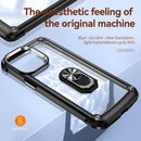 For iPhone 15 Pro TPU + PC Lens Protection Phone Case with Ring Holder Stand
