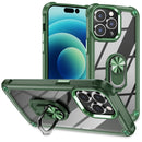 For iPhone 15 Pro TPU + PC Lens Protection Phone Case with Ring Holder Stand