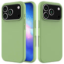 Solid Color Silicone Phone Case, For iPhone 17 Pro Max