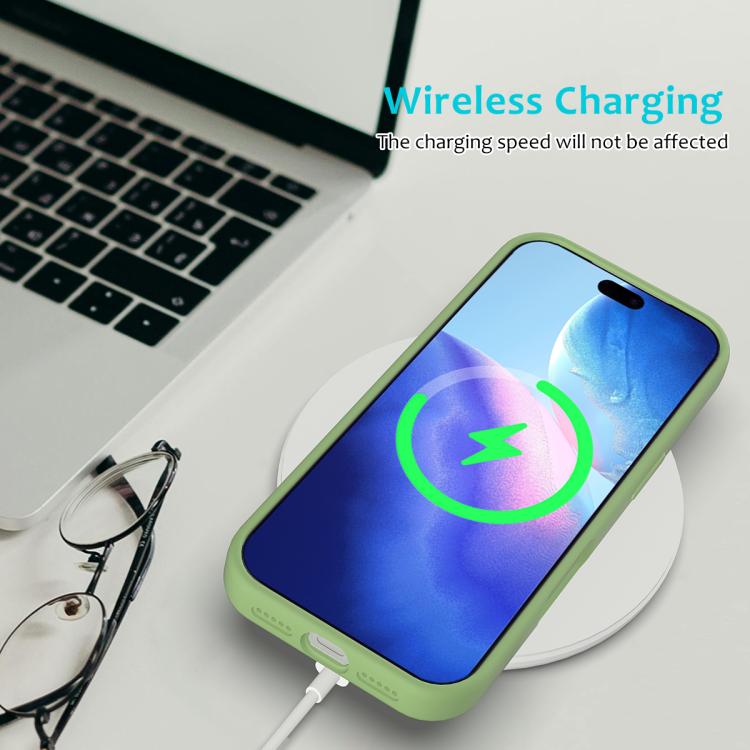 Solid Color Silicone Phone Case, For iPhone 17 Pro Max