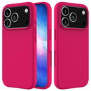 Solid Color Silicone Phone Case, For iPhone 17 Pro Max