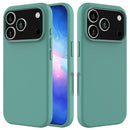 Solid Color Silicone Phone Case, For iPhone 17 Pro Max