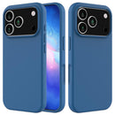 Solid Color Silicone Phone Case, For iPhone 17 Pro Max