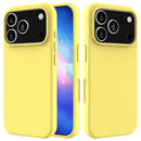 Solid Color Silicone Phone Case, For iPhone 17 Pro Max