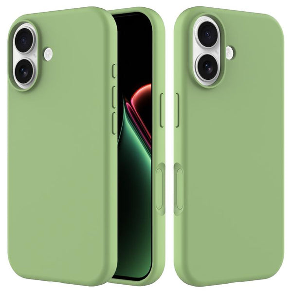 Solid Colour Silicone Phone Case, For iPhone 17