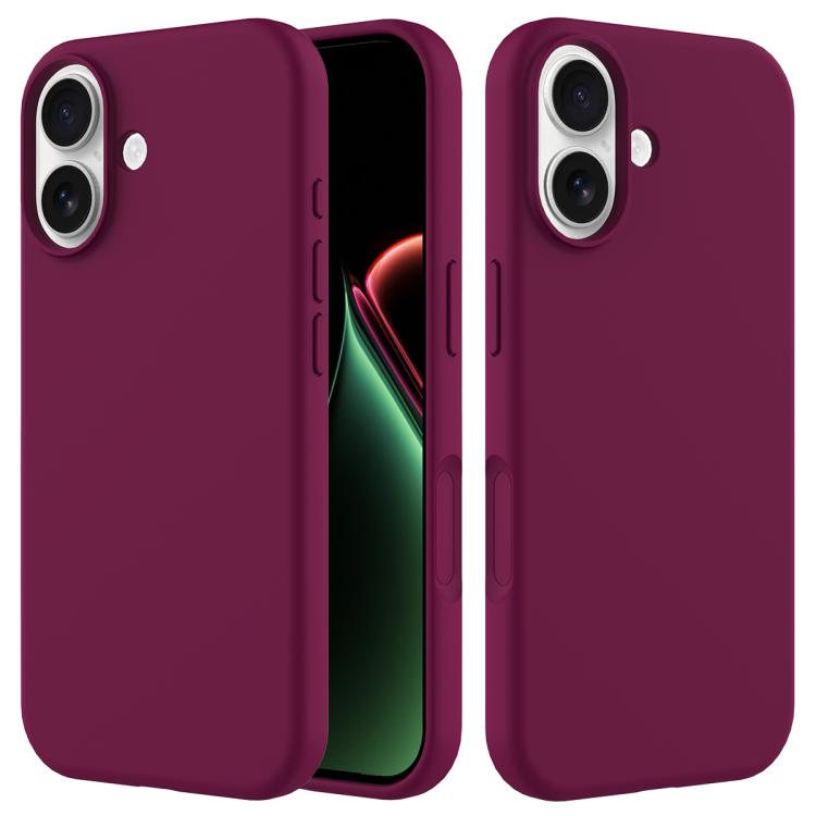 Solid Colour Silicone Phone Case, For iPhone 17 Air