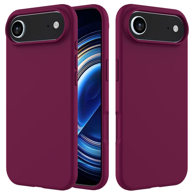 Solid Colour Silicone Phone Case, For iPhone 17 Air