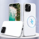 For iPhone 16 Pro Max Shockproof Silicone Magsafe Phone Case