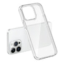 For iPhone 15 Plus Two-colour Shockproof High Transparency TPU Phone Case