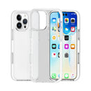 For iPhone 15 Plus Two-colour Shockproof High Transparency TPU Phone Case