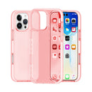 For iPhone 15 Plus Two-colour Shockproof High Transparency TPU Phone Case